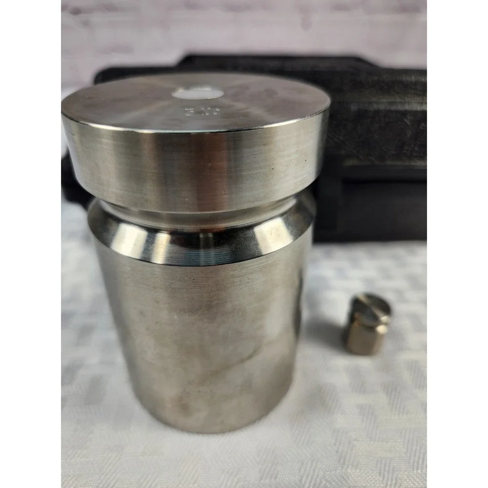 Troemner Weight Set - 5 lb & 1oz Steel Calibration Weights  Excellent Condition
